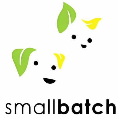 Smallbatch raw beef dog food chub – available at JUPdog in Juno Beach