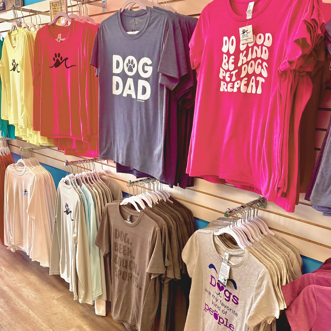 Dog-themed apparel and pet lover gifts at JUPdog